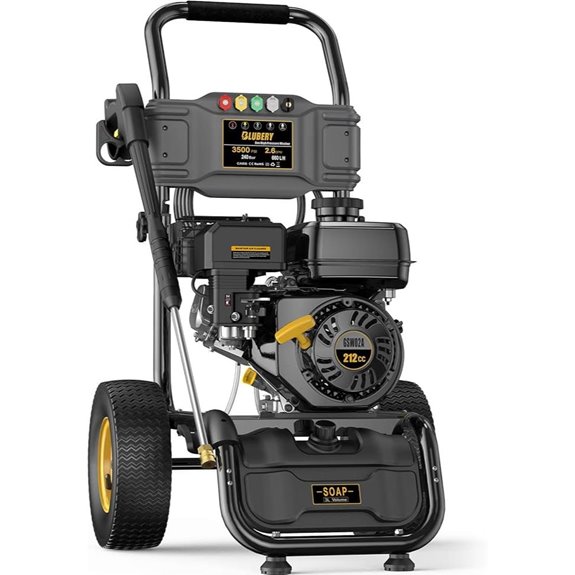 BLUBERY 3500PSI Gas Pressure Washer with Nozzles