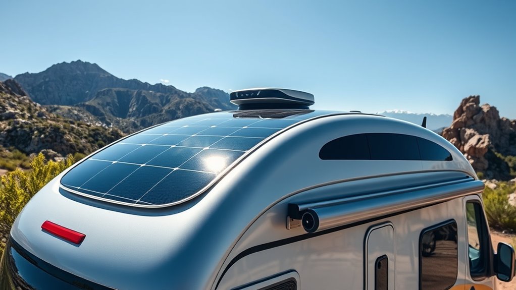 key camper solar panel factors