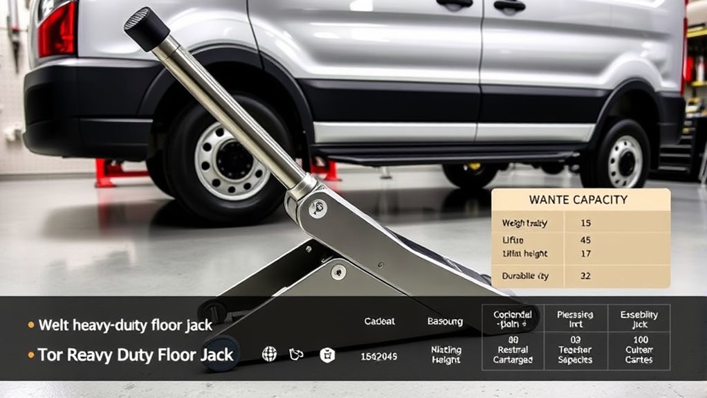 key lifting capacity features