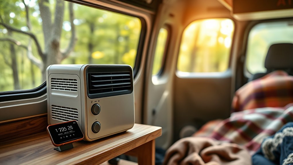 key van life cooling factors