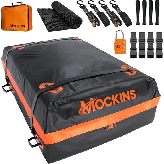 Mockins 30 Cu.Ft. All-Weather Roof Cargo Carrier Bag