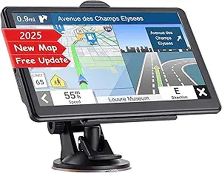 GPS Car Navigation System with Lifetime Maps
