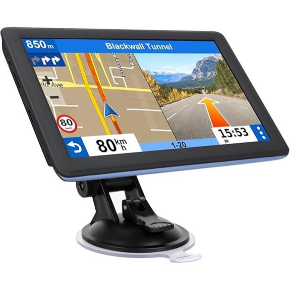 7 GPS Navigation System with Lifetime Maps and Alerts