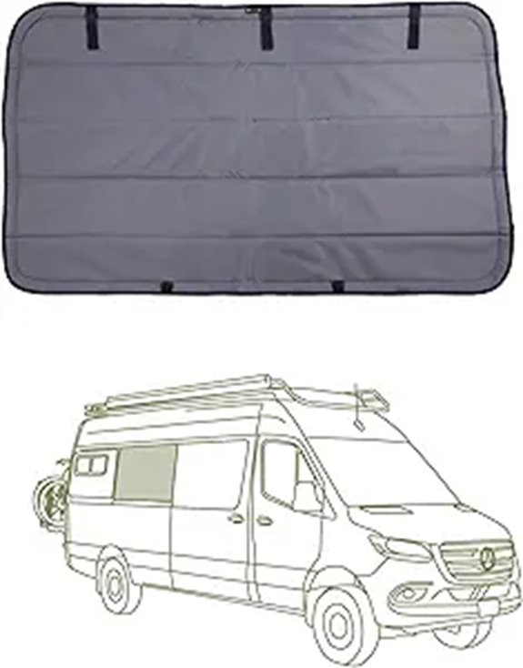 VanEssential Insulated Magnetic Window Cover for Mercedes-Benz