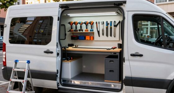 mobile trade workshop conversion