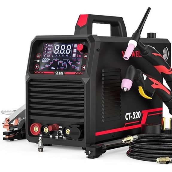 YESWELDER CT-520 5-in-1 TIG Plasma & Stick Welder