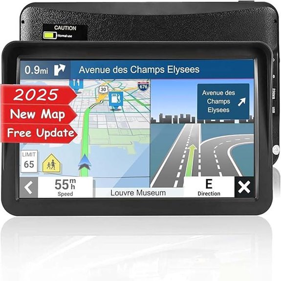 GPS Car Navigation System with 9 Touchscreen