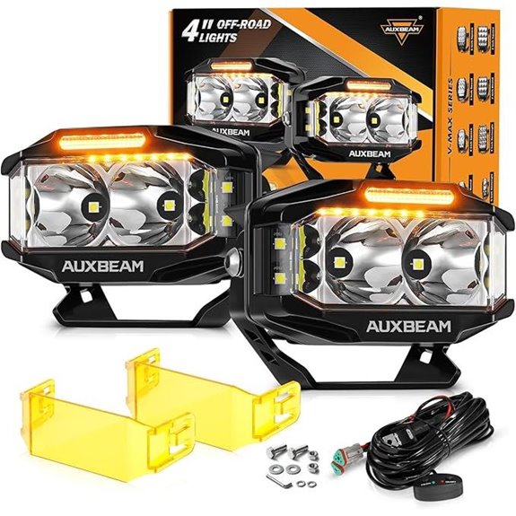 Auxbeam V-MAX LED Offroad Light Pod 4 Inch