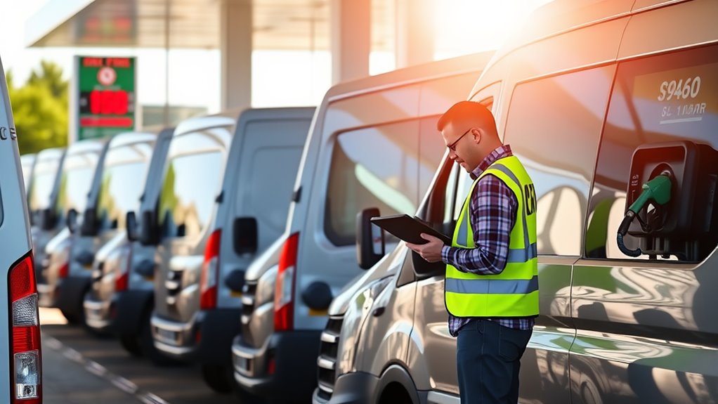 optimize routes monitor consumption