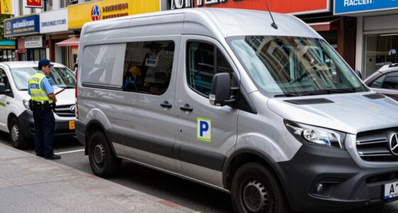 parking laws for vans