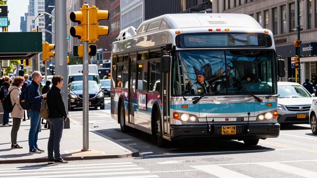 pedestrian safety transit driving