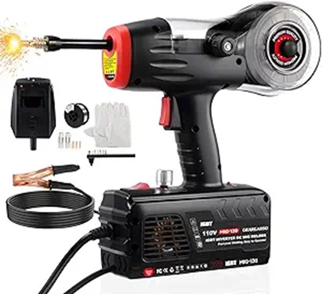 Handheld MIG Welder 110V Flux Core Portable