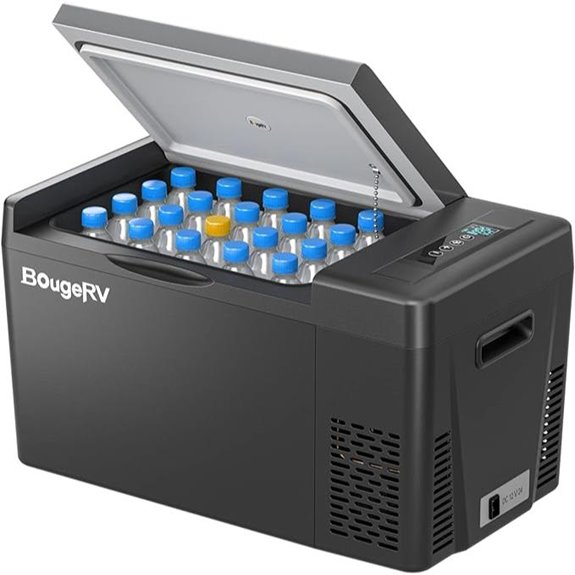 BougeRV 12V Portable Car Refrigerator & Freezer