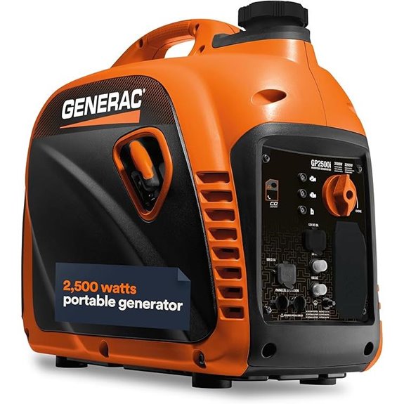 Generac 2,500W Portable Inverter Generator for Home & Camping