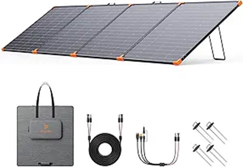 N-Type 16BB 450W Foldable Solar Panel with Kickstands