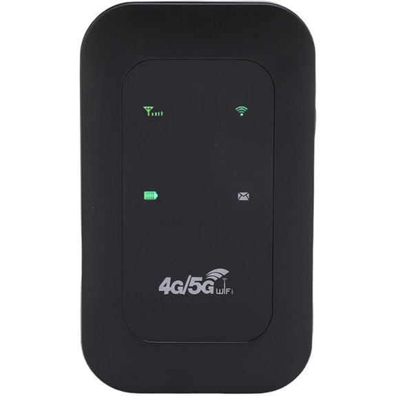 4G/5G Portable WiFi Hotspot with SIM Support