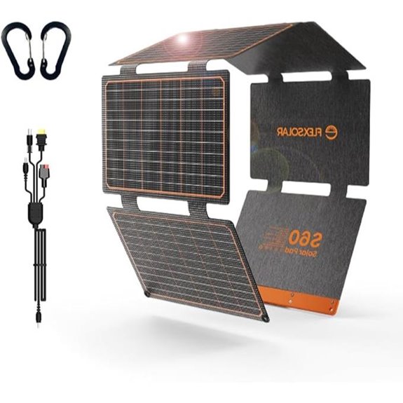 FlexSolar 60W Portable Solar Panel Charger