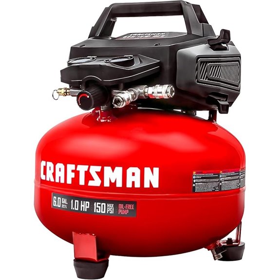 Craftsman 6-Gallon Oil-Free Pancake Air Compressor