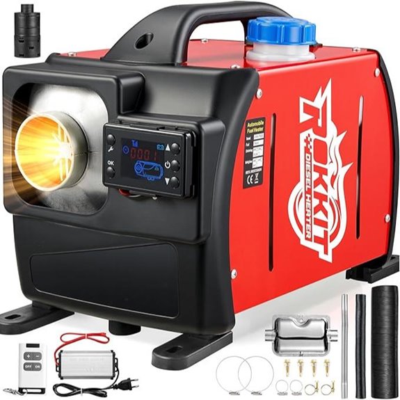 Portable Diesel Parking Heater with Remote Control