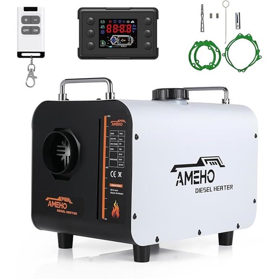 8KW Portable Diesel Parking Heater with Remote Control