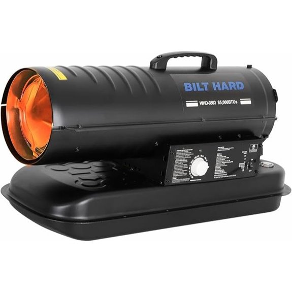 BILT HARD 85,000 BTU Portable Kerosene Diesel Heater