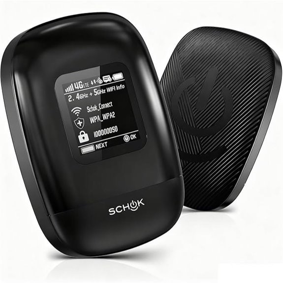 SCHOK 4G LTE Portable WiFi Hotspot Router