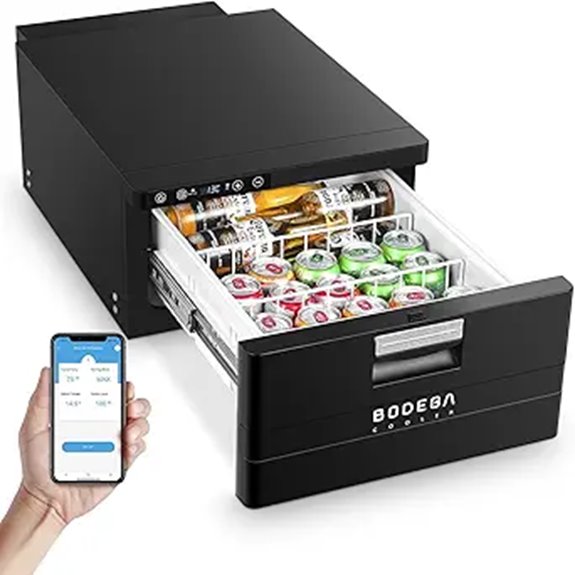 BODEGACOOLER 12V Portable RV Fridge/Freezer