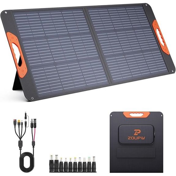 100W Foldable Solar Panel for RV and Camping