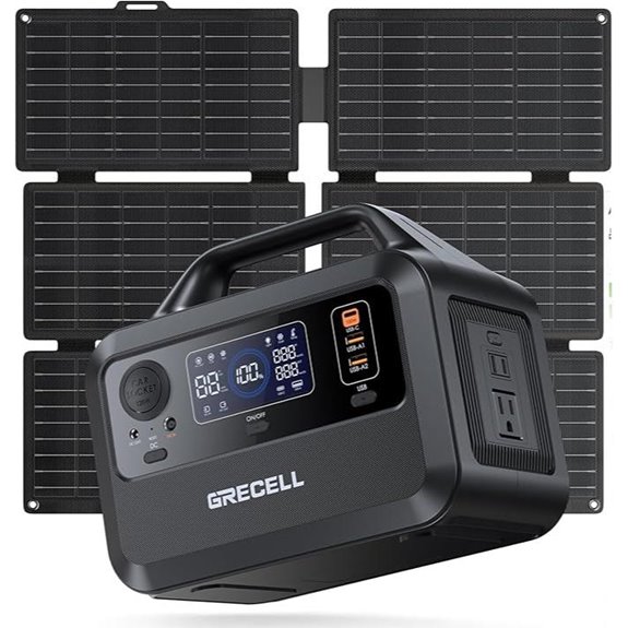 GRECELL Solar Generator with 40W Panel 230Wh