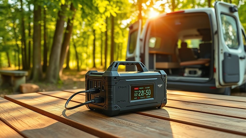 portable van power considerations