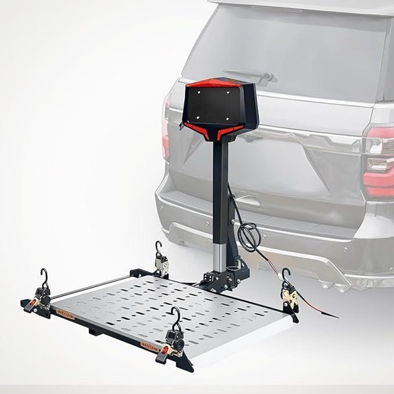 Rockland Foldable Electric Wheelchair Carrier 350 lbs