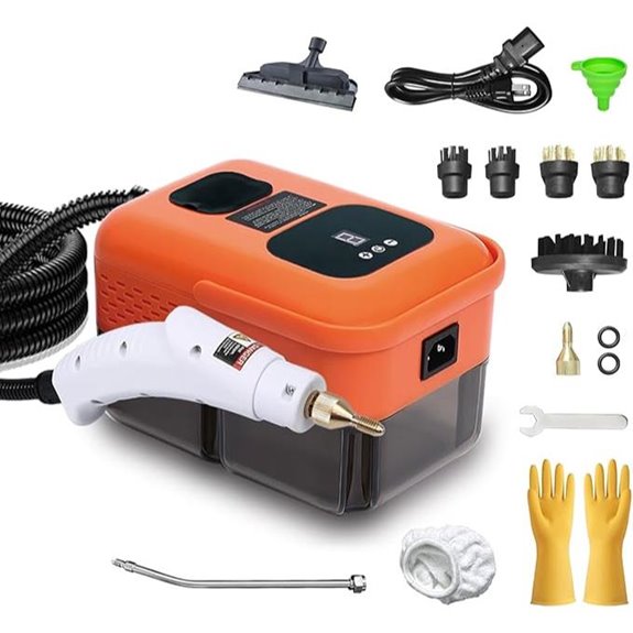 Heavy Duty Handheld Steam Cleaner with Accessories