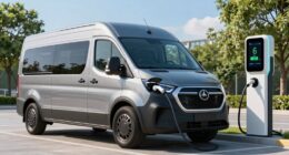 quick electric van charging