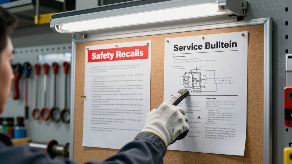 recall vs bulletin differences