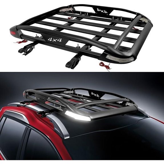 JMTBNO Roof Rack Cargo Carrier with Brake Lights