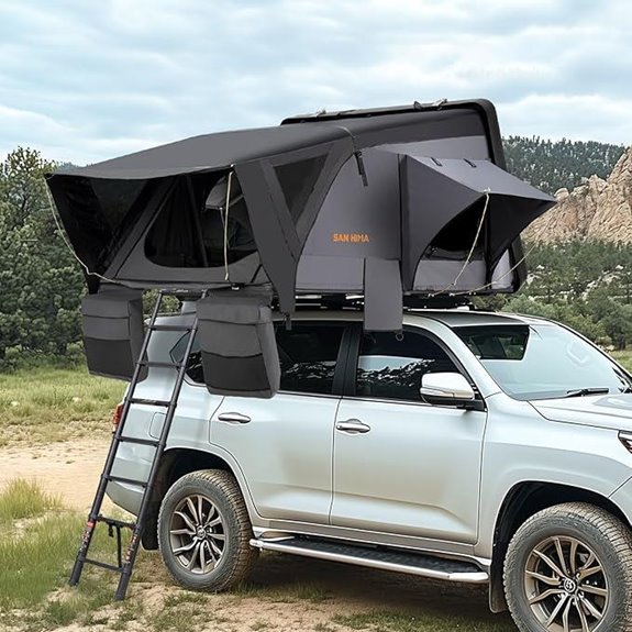 Sanhima Rooftop Tent with Stargaze Window & LED