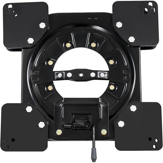 Swivel Seat Base for RV Passenger Seat 360° Rotatable