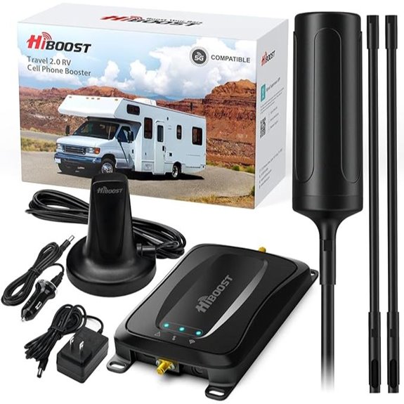 HiBoost RV Cell Signal Booster for 4G & 5G LTE