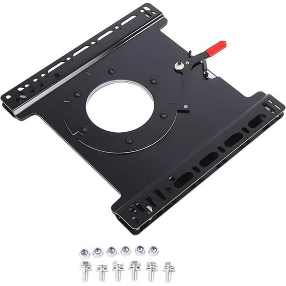 Swivel Seat Base for RV Passenger Seat 360° Rotation