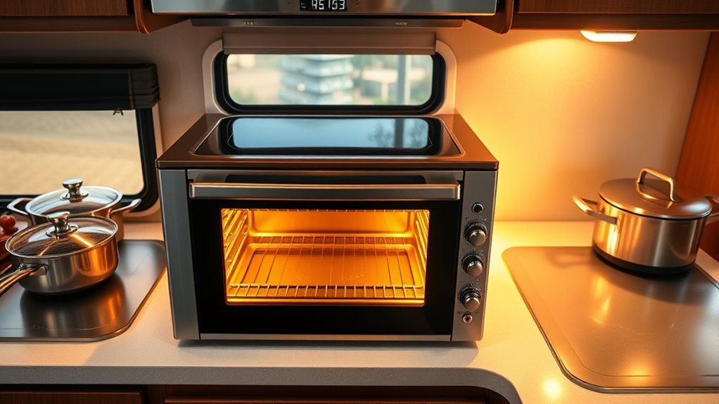 rv stove oven considerations