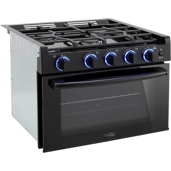 RecPro RV High Pointe Stove with Oven and Burners