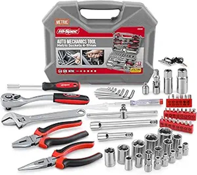 Hi-Spec 67-Piece Auto Mechanic Tool Set