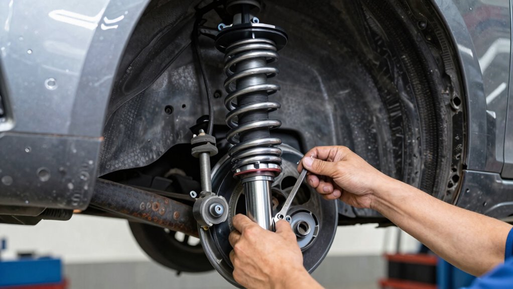 shock absorber replacement process