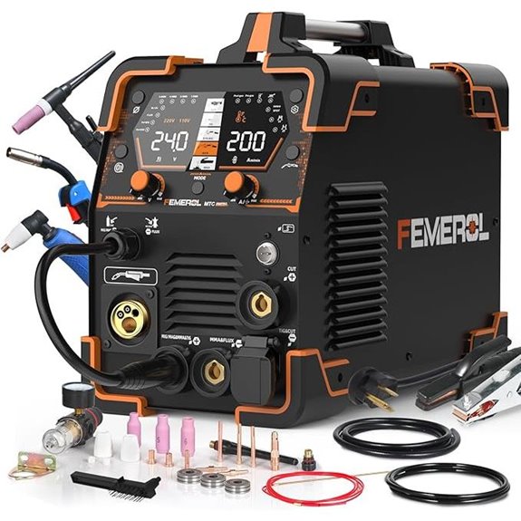 Multi-Process Plasma Cutter Welder Combo 6-in-1