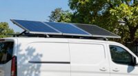 solar panels extend van range