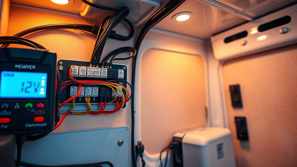 solar powered battery management