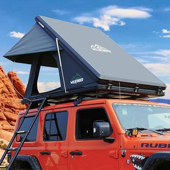 Hard Shell Rooftop Tent for SUV Truck Van Camping