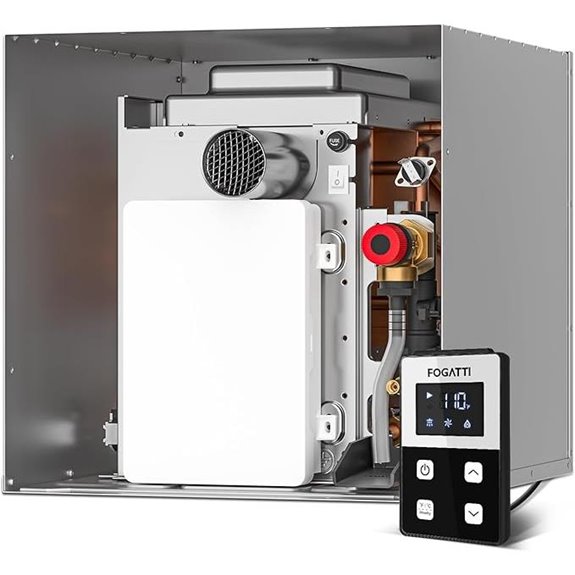 FOGATTI RV Tankless Water Heater with Multiple Sizes