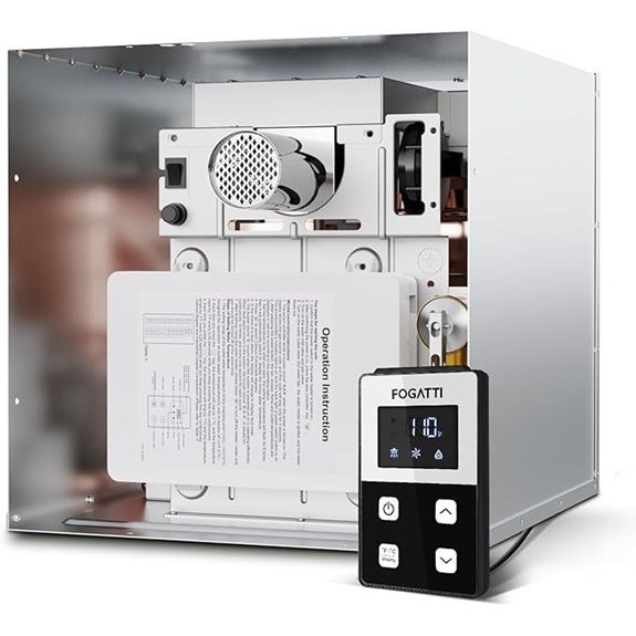 FOGATTI RV Tankless Water Heater with Remote