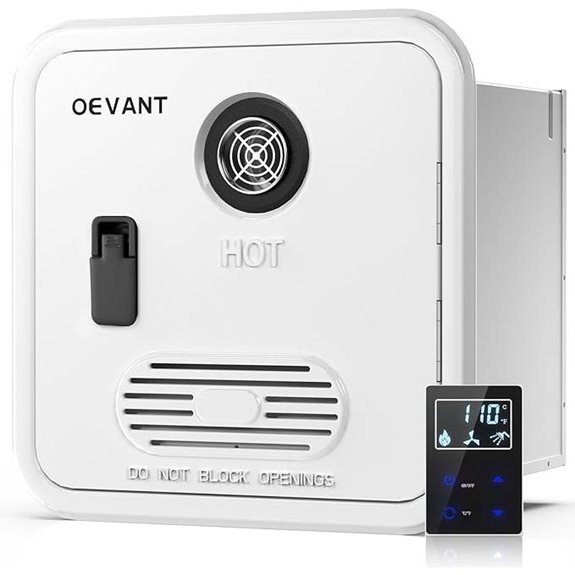 RV Tankless Water Heater with Remote 55,000 BTU